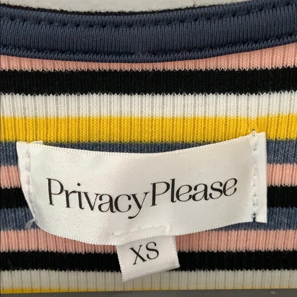Privacy Please - Alexandria Top (Yellow stripe) - Picture 3 of 3